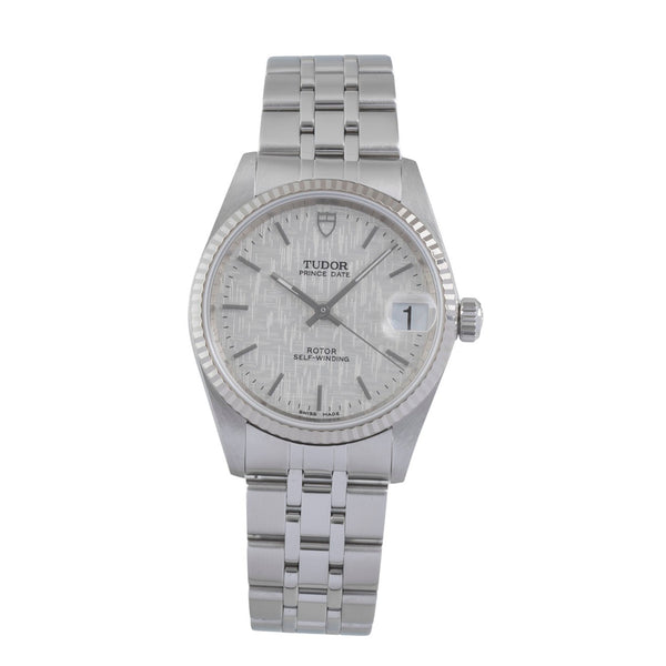 Tudor Prince Date acier / or blanc automatique montre pour hommes 72034  [2605977]