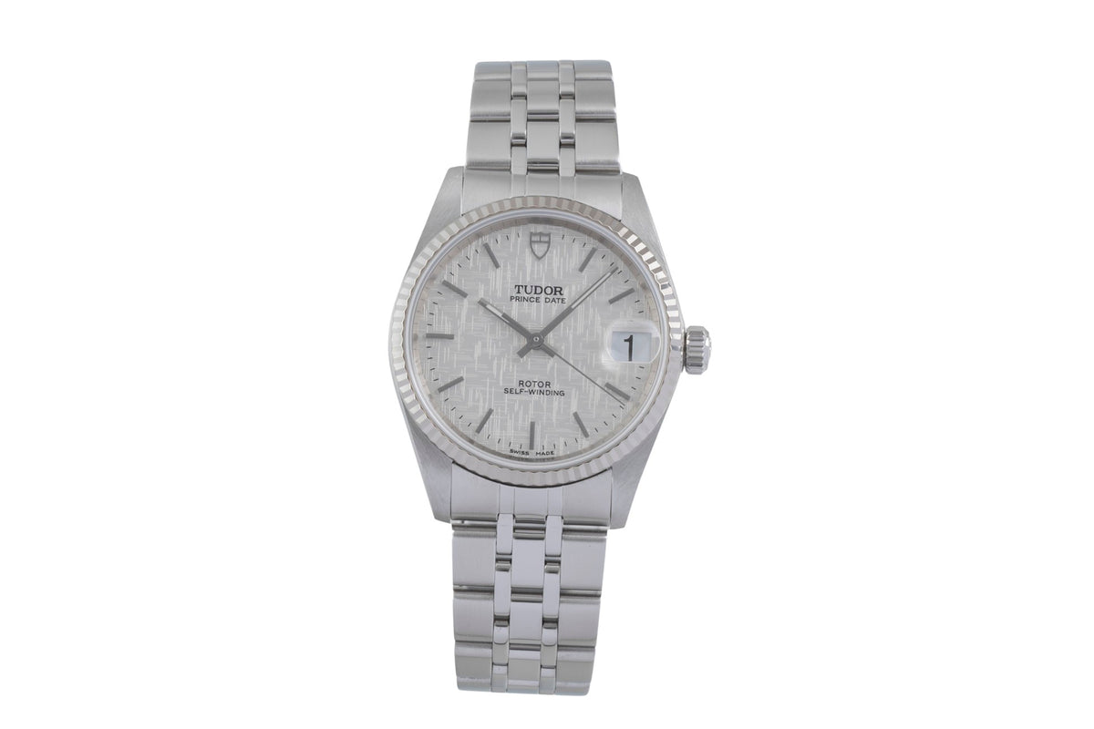 Tudor Prince Date steel / white gold automatic men's watch 72034  [2605977]