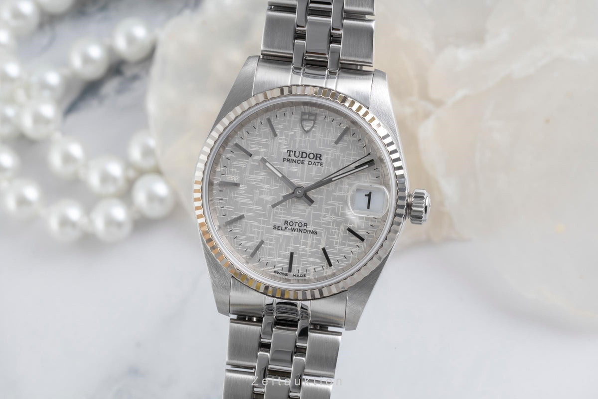 Tudor Prince Date steel / white gold automatic men's watch 72034  [2605977]