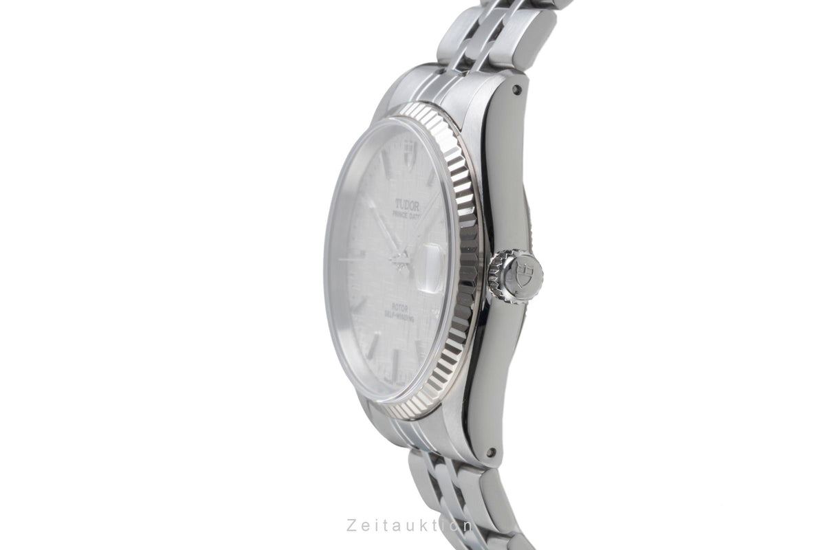 Tudor Prince Date acier / or blanc automatique montre pour hommes 72034  [2605977]