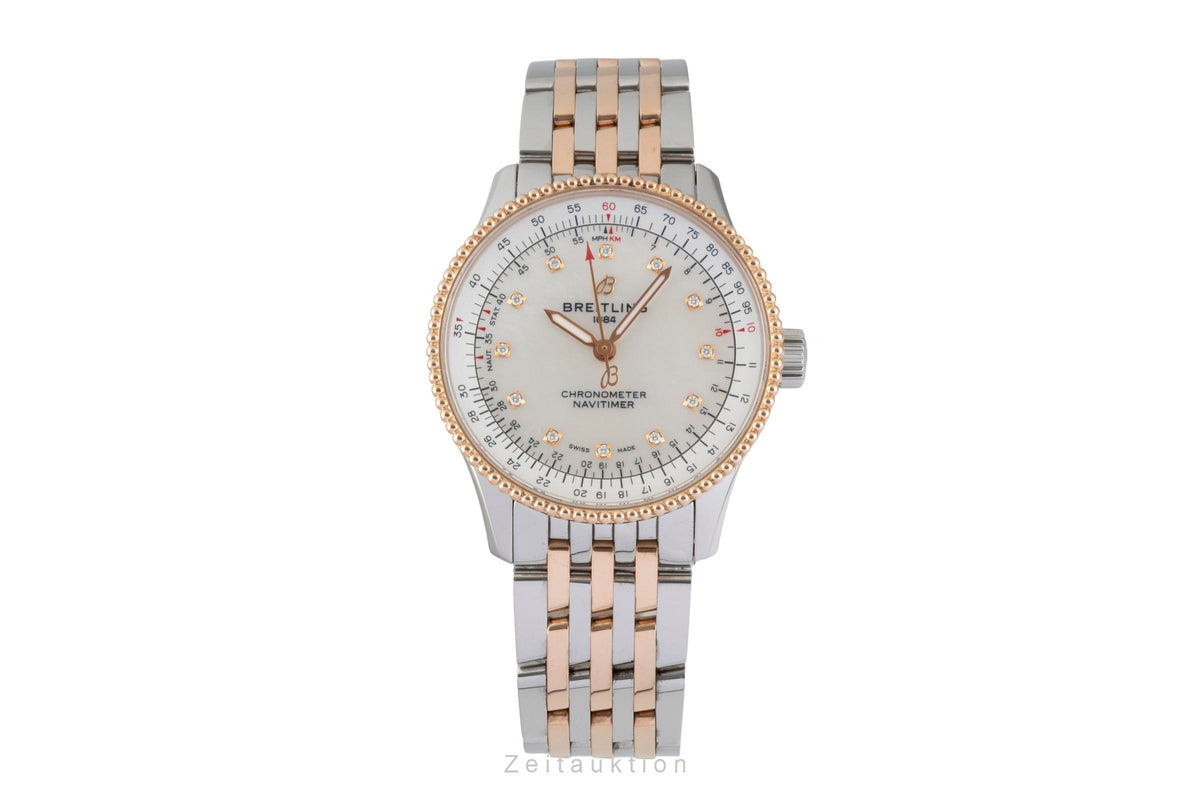 Breitling Navitimer acero / oro automático reloj para damas  U17395211A1U1  [2605979]