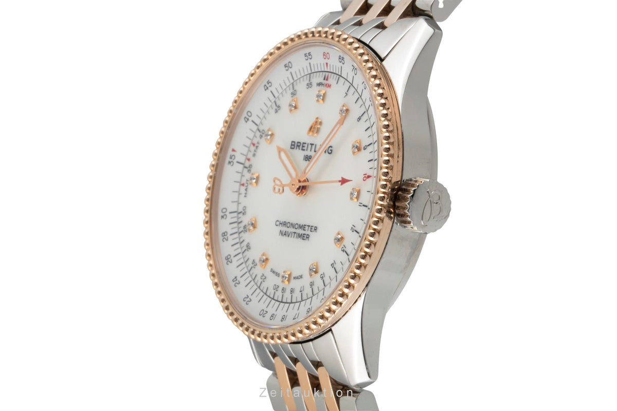 Breitling Navitimer acero / oro automático reloj para damas  U17395211A1U1  [2605979]
