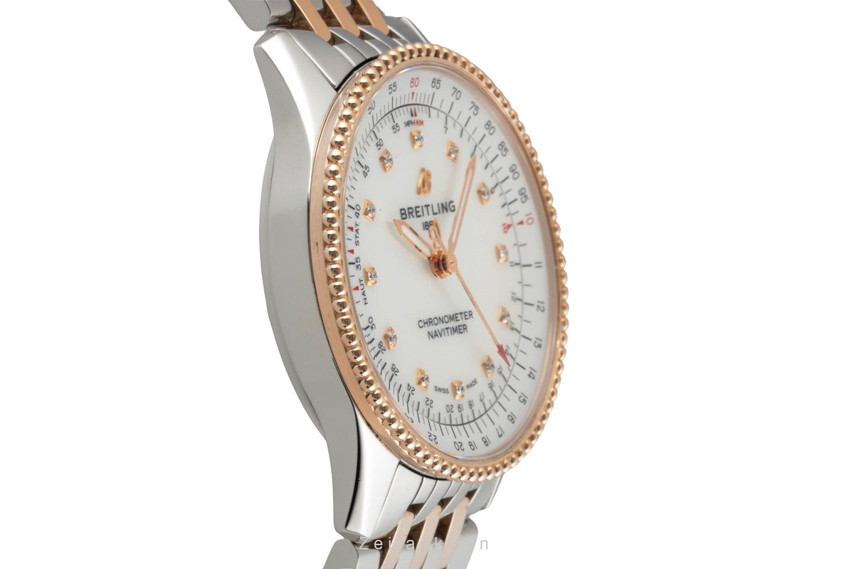 Breitling Navitimer acero / oro automático reloj para damas  U17395211A1U1  [2605979]