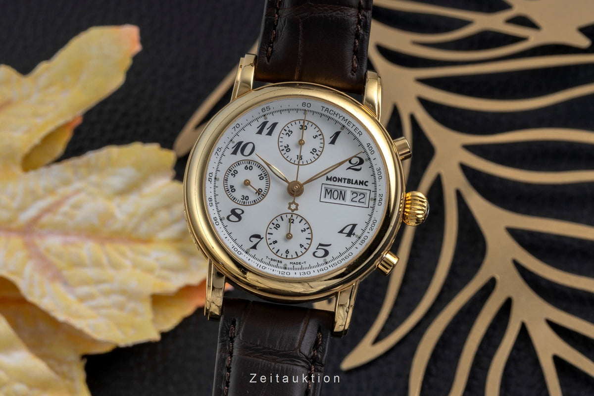 Montblanc Meisterstück chronograph steel automatic men's watch 7001  [2605980]