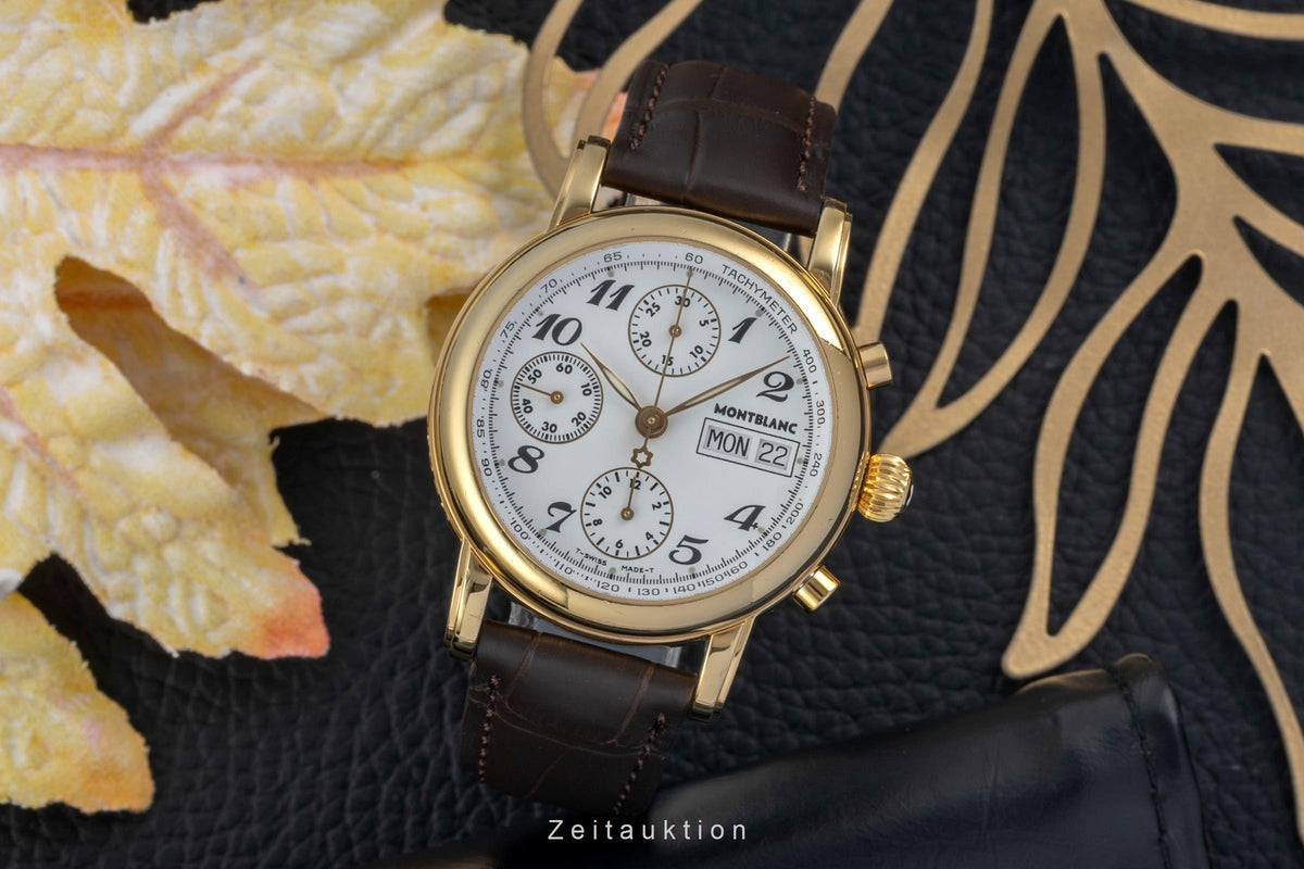 Montblanc Meisterstück chronograph steel automatic men's watch 7001  [2605980]