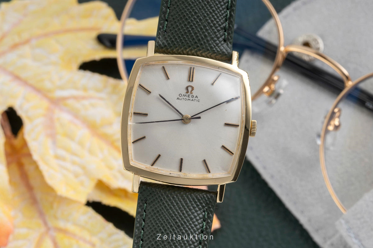 Omega De Ville oro de 18 quilates automático reloj para caballeros 161.025 Vintage  [2605982]