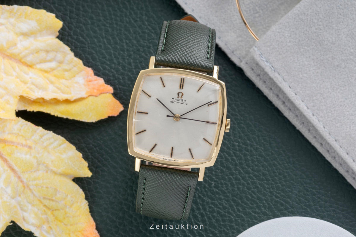 Omega De Ville oro de 18 quilates automático reloj para caballeros 161.025 Vintage  [2605982]