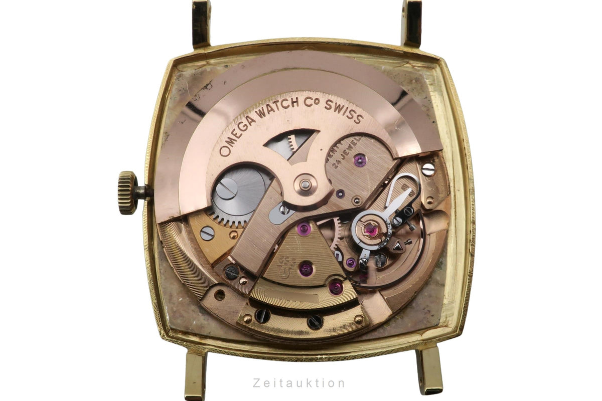Omega De Ville oro de 18 quilates automático reloj para caballeros 161.025 Vintage  [2605982]