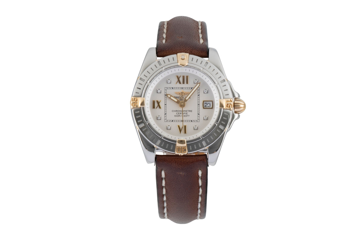 Breitling Cockpit acier / or  quartz montre pour femmes B71356  [2605983]