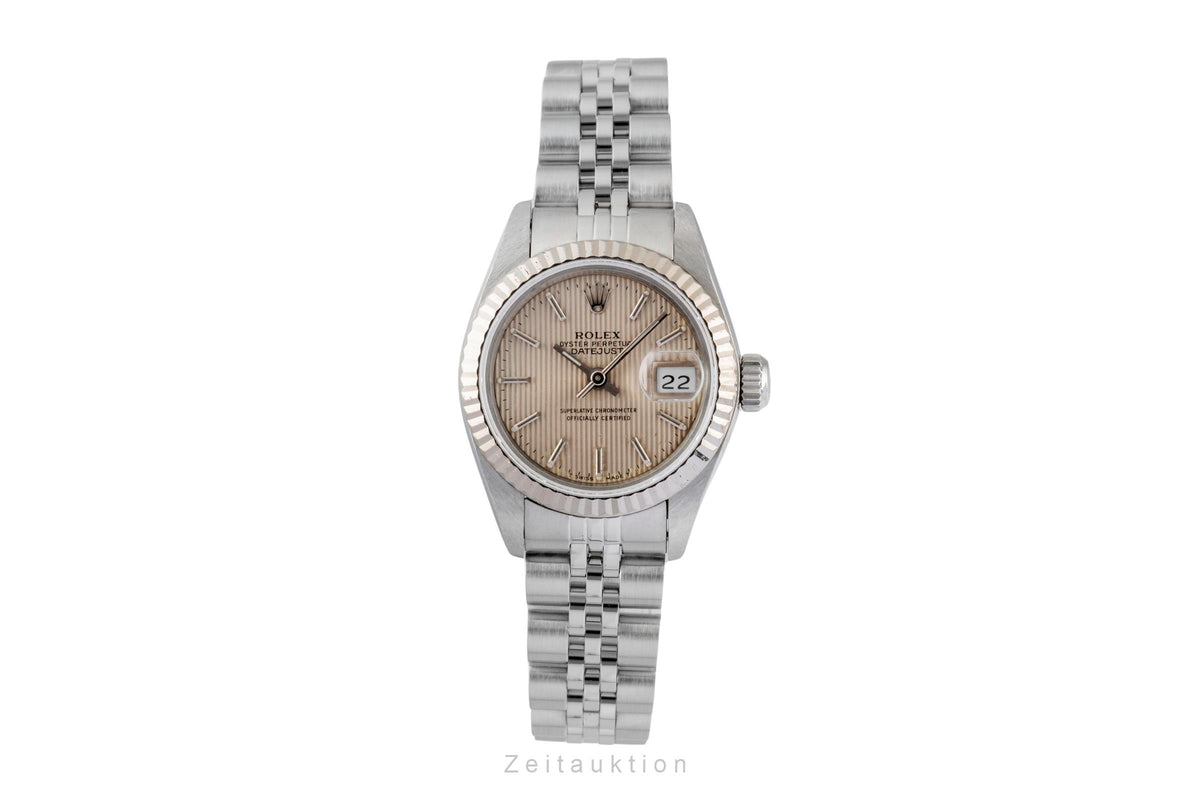Rolex Lady Datejust steel / white gold automatic women's watch 69174  [2605987]