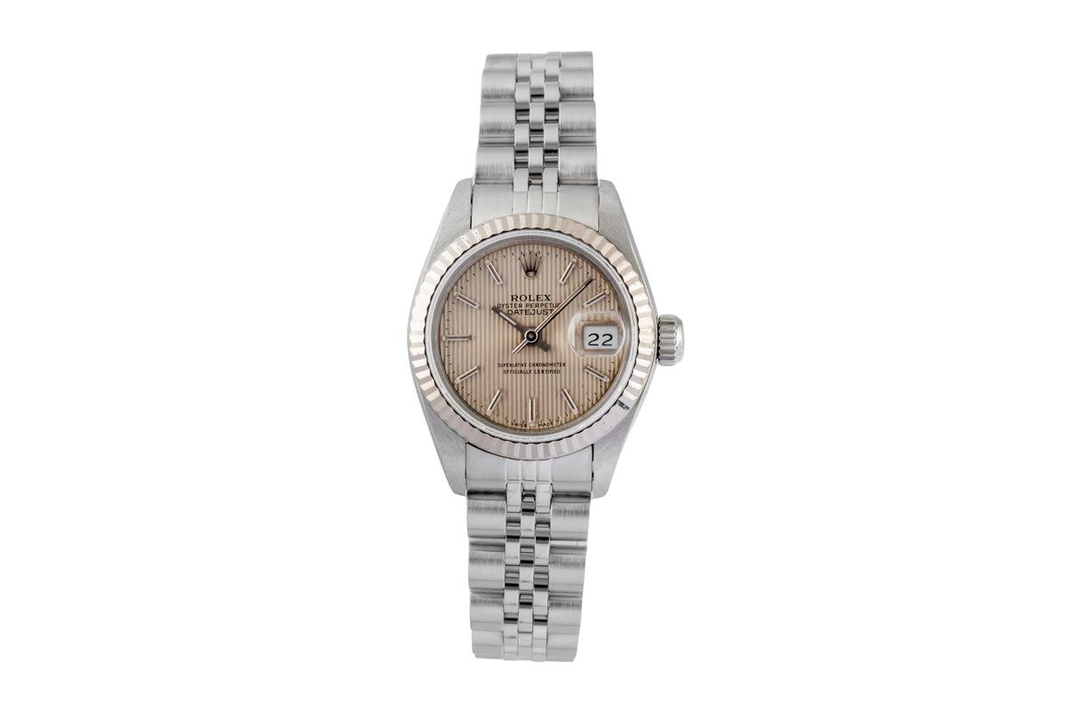 Rolex Lady Datejust steel / white gold automatic women's watch 69174  [2605987]