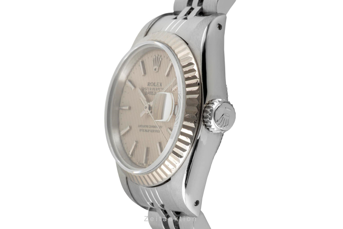 Rolex Lady Datejust steel / white gold automatic women's watch 69174  [2605987]