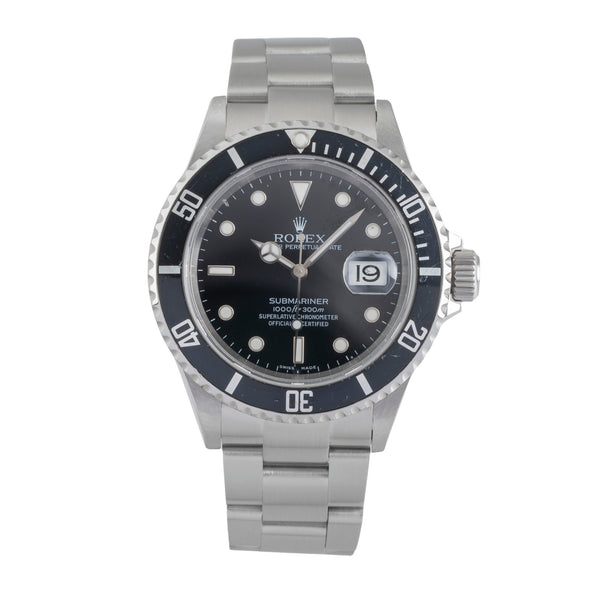 Rolex Submariner acero automático reloj para caballeros 16610T  [2605988]