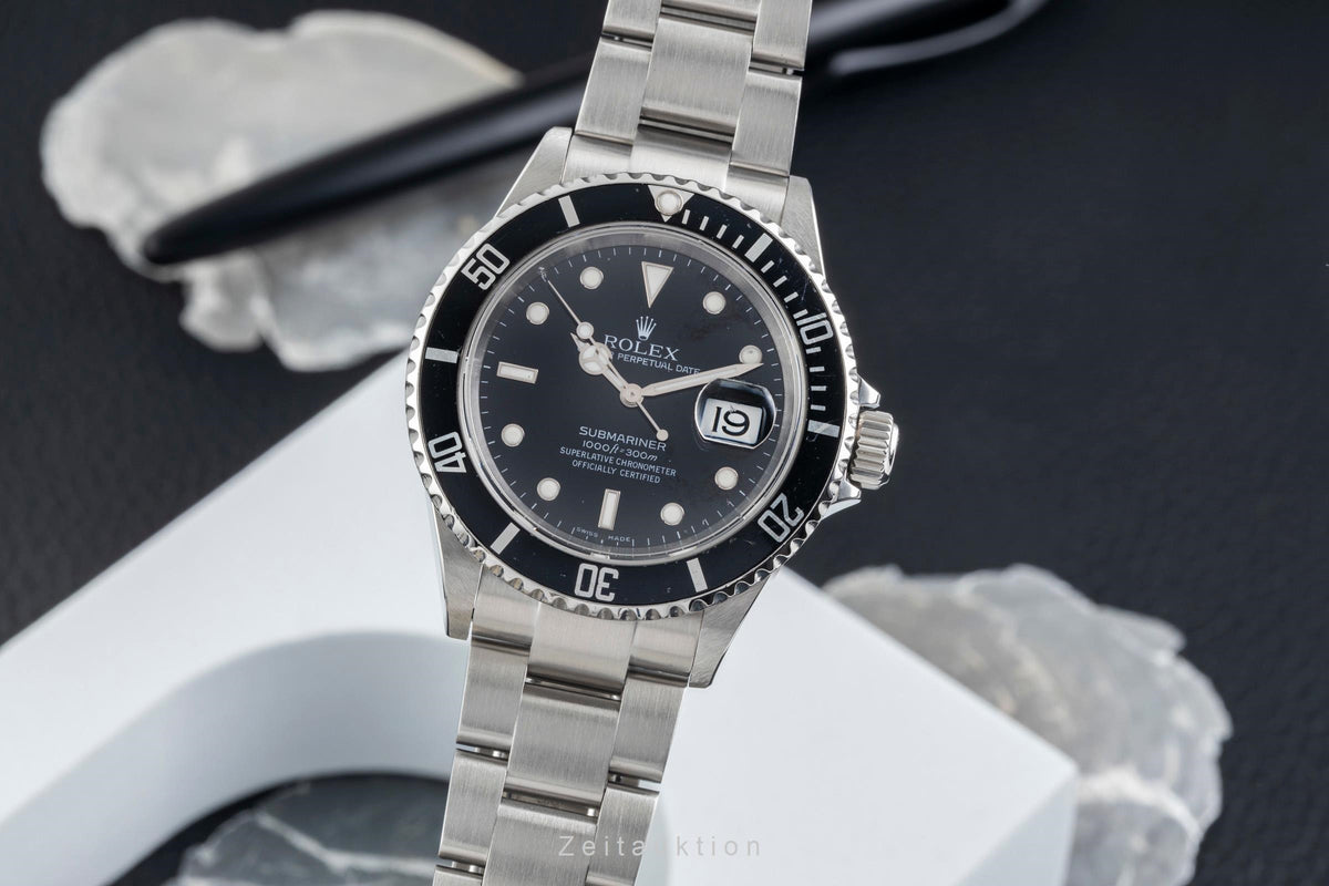 Rolex Submariner acero automático reloj para caballeros 16610T  [2605988]