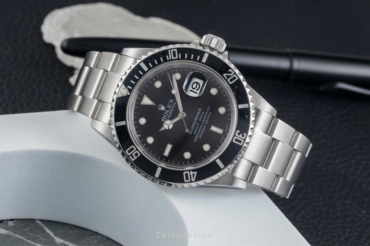 Rolex Submariner acero automático reloj para caballeros 16610T  [2605988]