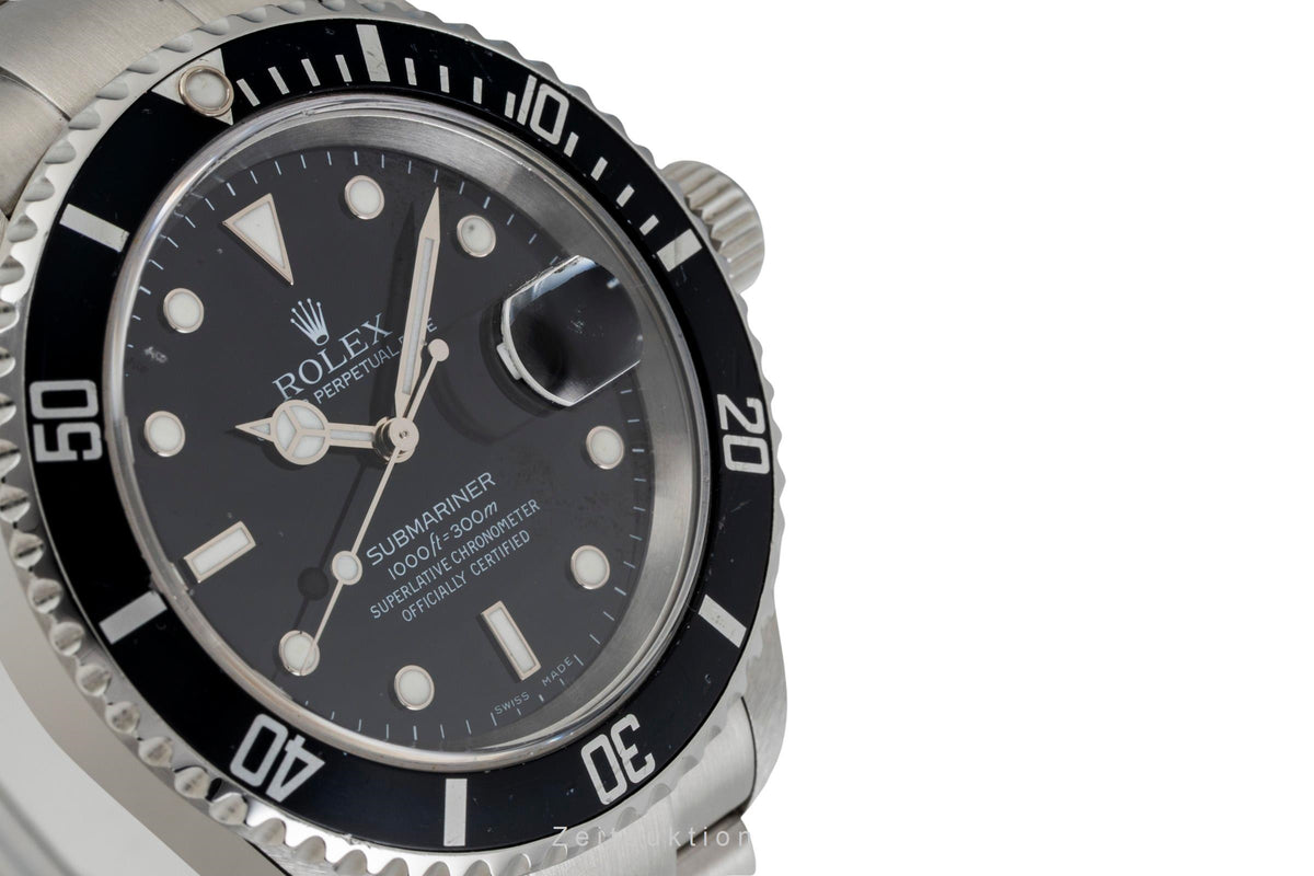 Rolex Submariner acero automático reloj para caballeros 16610T  [2605988]