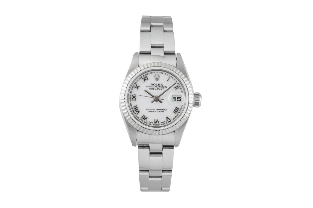 Rolex Lady Datejust 26 White Roman Dial Stahl / Weissgold Automatik Ref. 79174  [2605989]