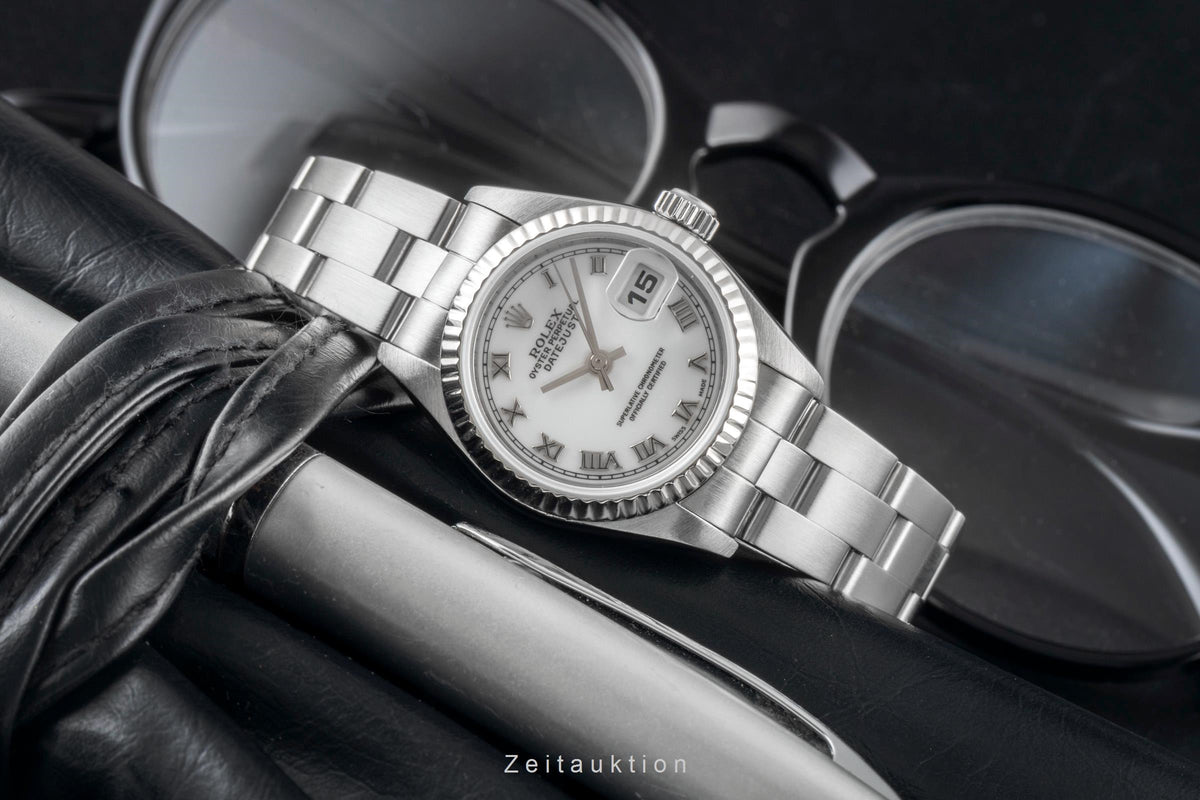 Rolex Lady Datejust acciaio / oro bianco automatismo orologio da donna 79174  [2605989]