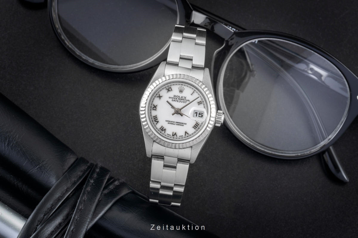 Rolex Lady Datejust acciaio / oro bianco automatismo orologio da donna 79174  [2605989]