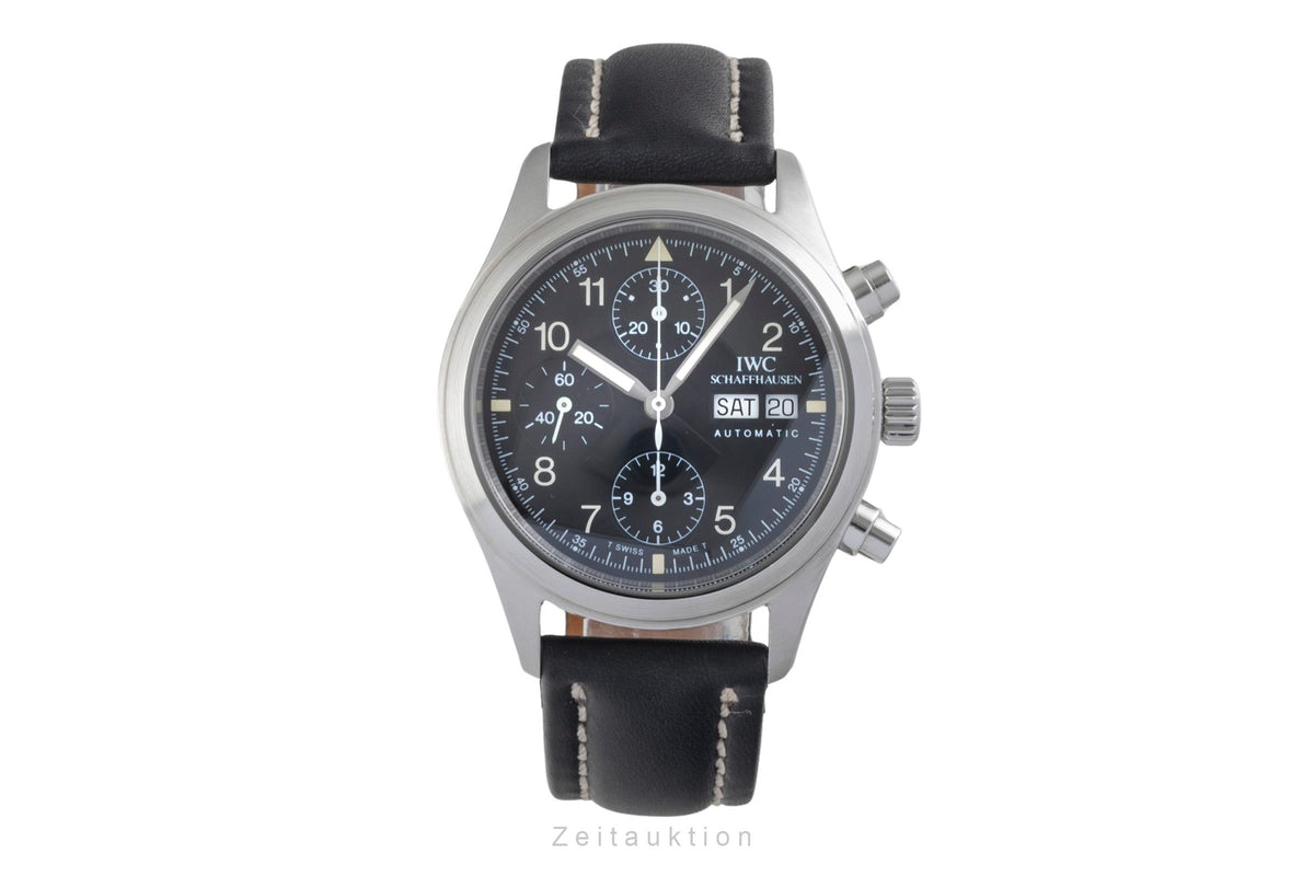 IWC Fliegerchronograph chronograph steel automatic men's watch IW370603  [2605993]
