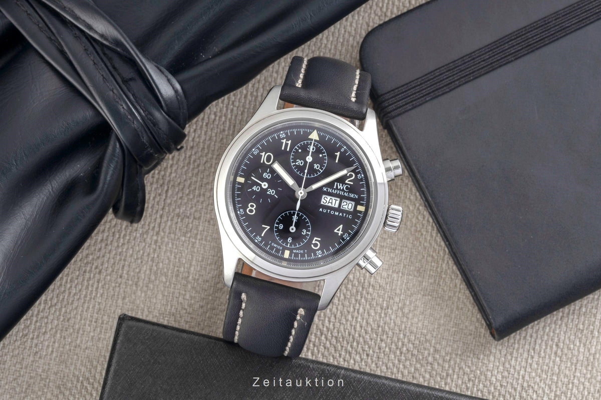 IWC Fliegerchronograph chronograph steel automatic men's watch IW370603  [2605993]