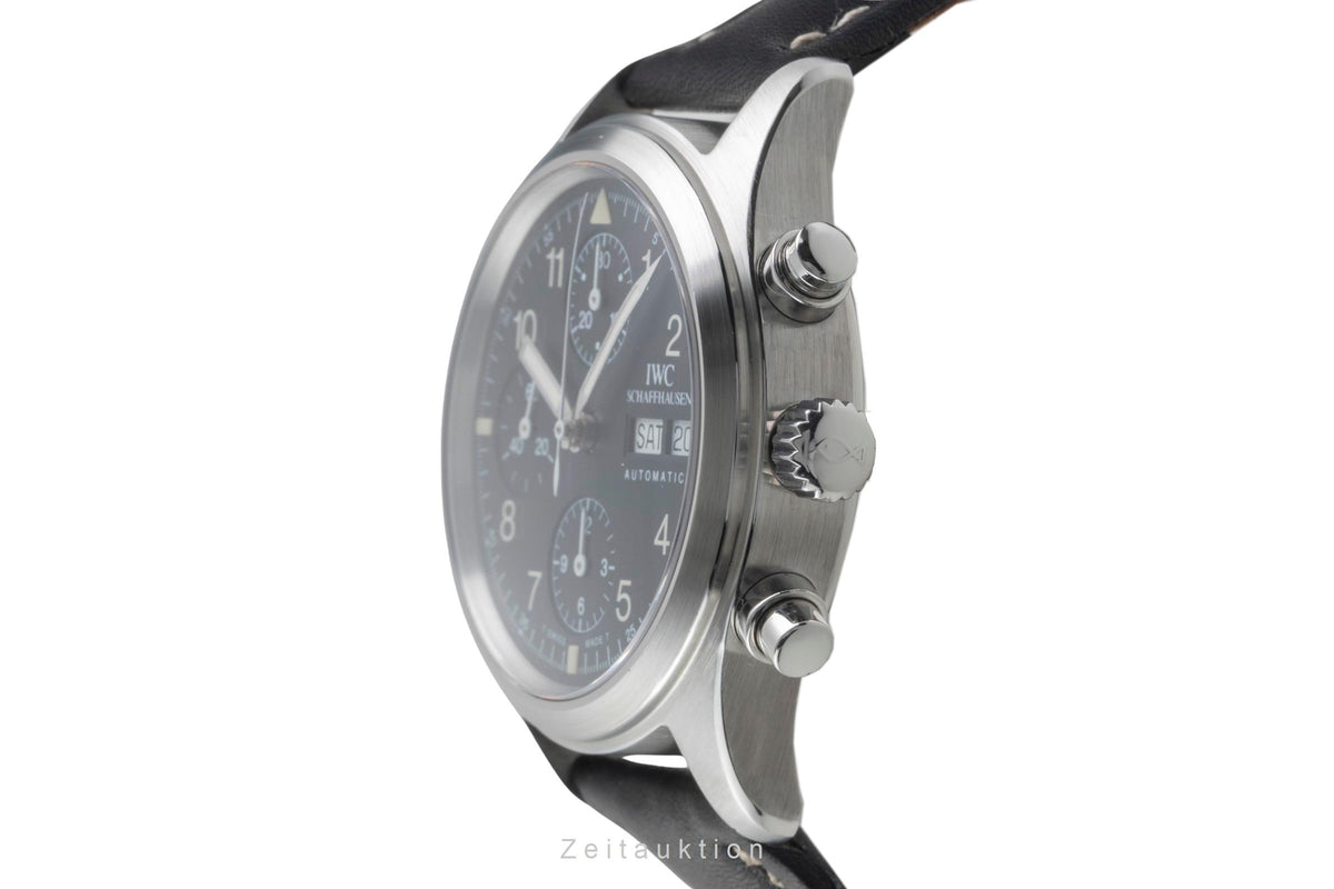 IWC Fliegerchronograph chronograph steel automatic men's watch IW370603  [2605993]