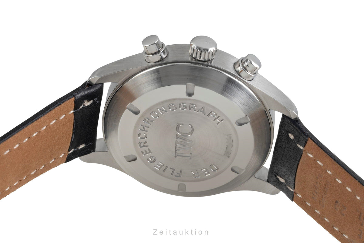 IWC Fliegerchronograph chronograph steel automatic men's watch IW370603  [2605993]