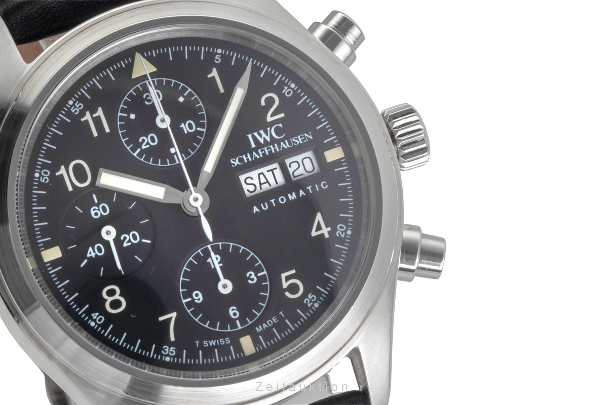 IWC Fliegerchronograph chronograph steel automatic men's watch IW370603  [2605993]