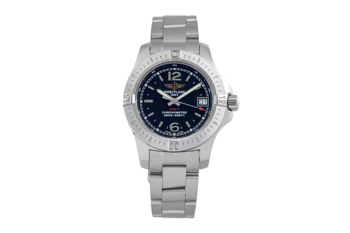 Breitling Colt steel quartz women's watch A7738811/BD46  [2605995]