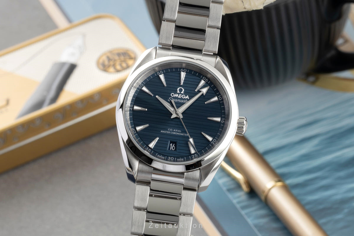 Omega Seamaster Stahl Automatik Ref. 220.10.38.20.03.001 B&P 2020 NP: 6800,- € [2606002]