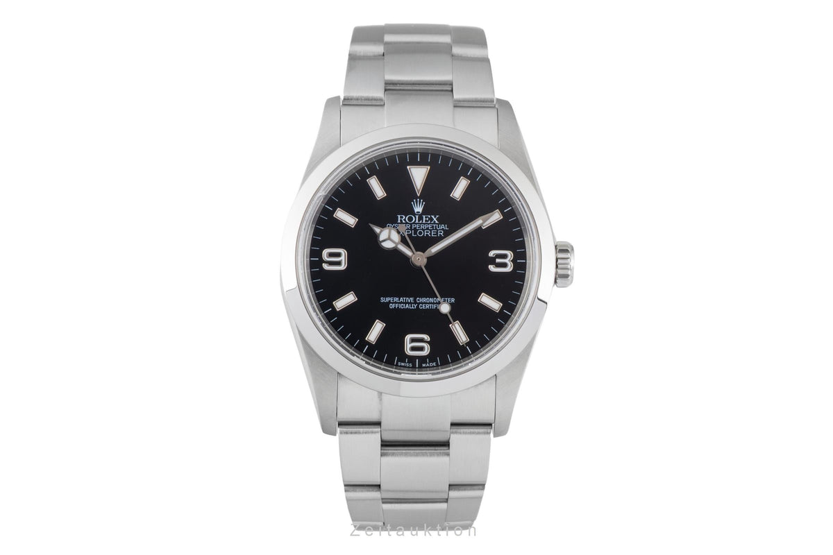 Rolex Explorer steel automatic men's watch 114270  [2606003]