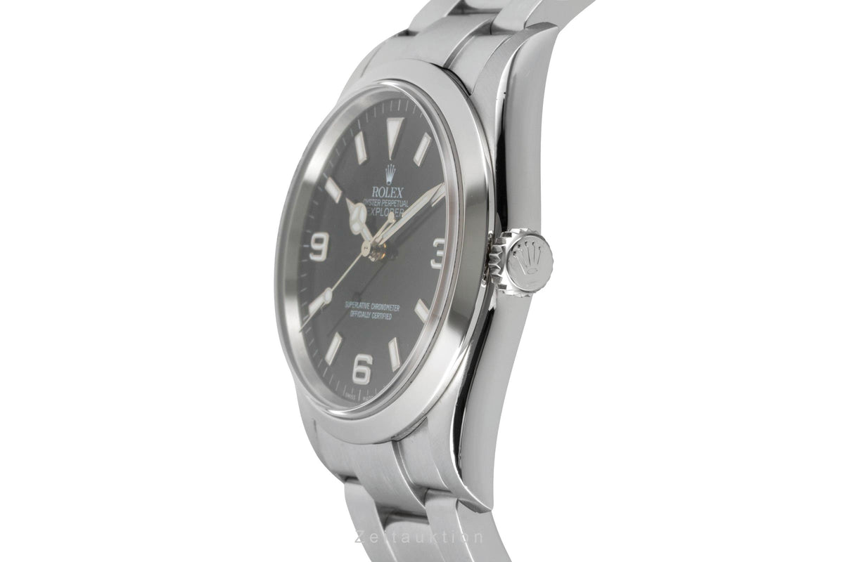 Rolex Explorer steel automatic men's watch 114270  [2606003]