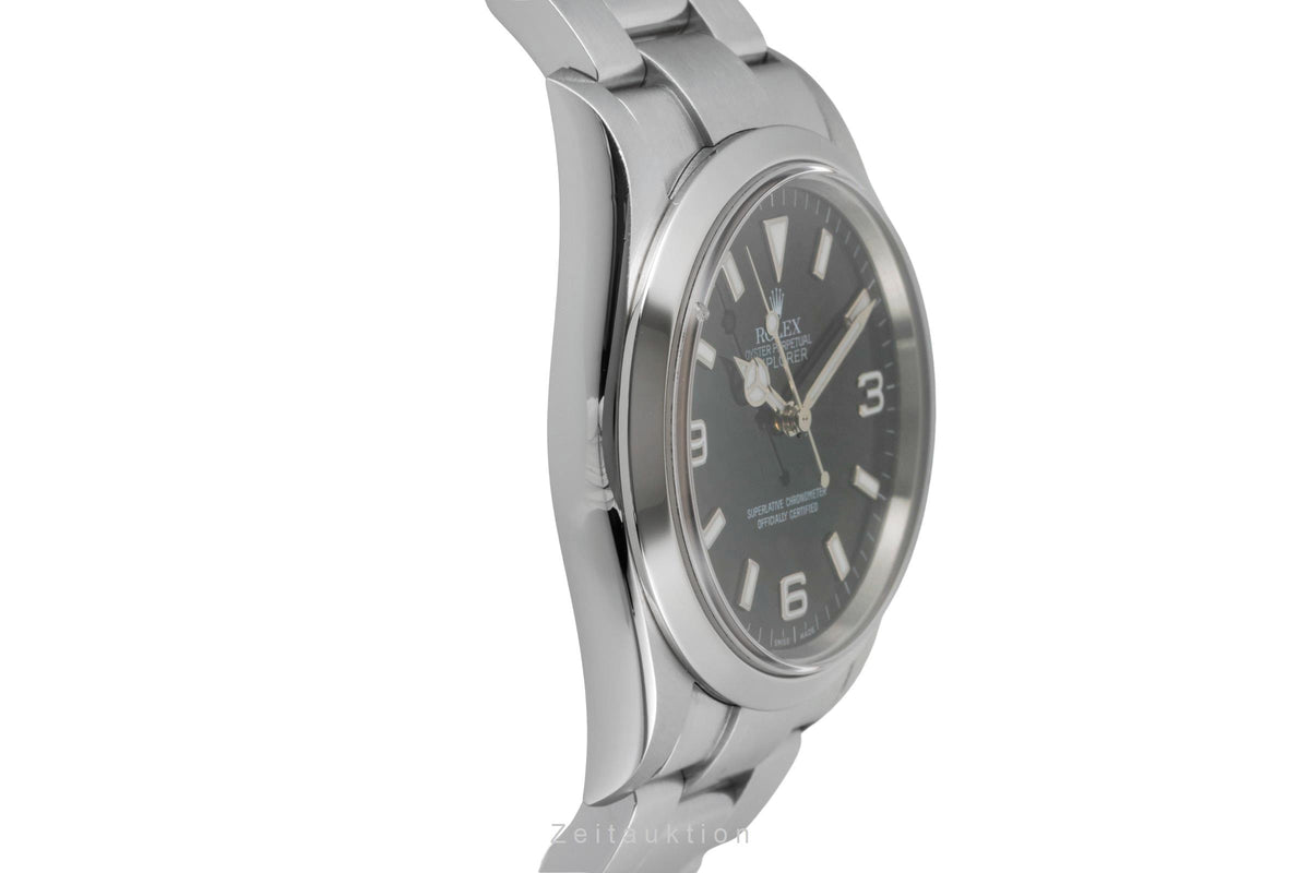 Rolex Explorer steel automatic men's watch 114270  [2606003]