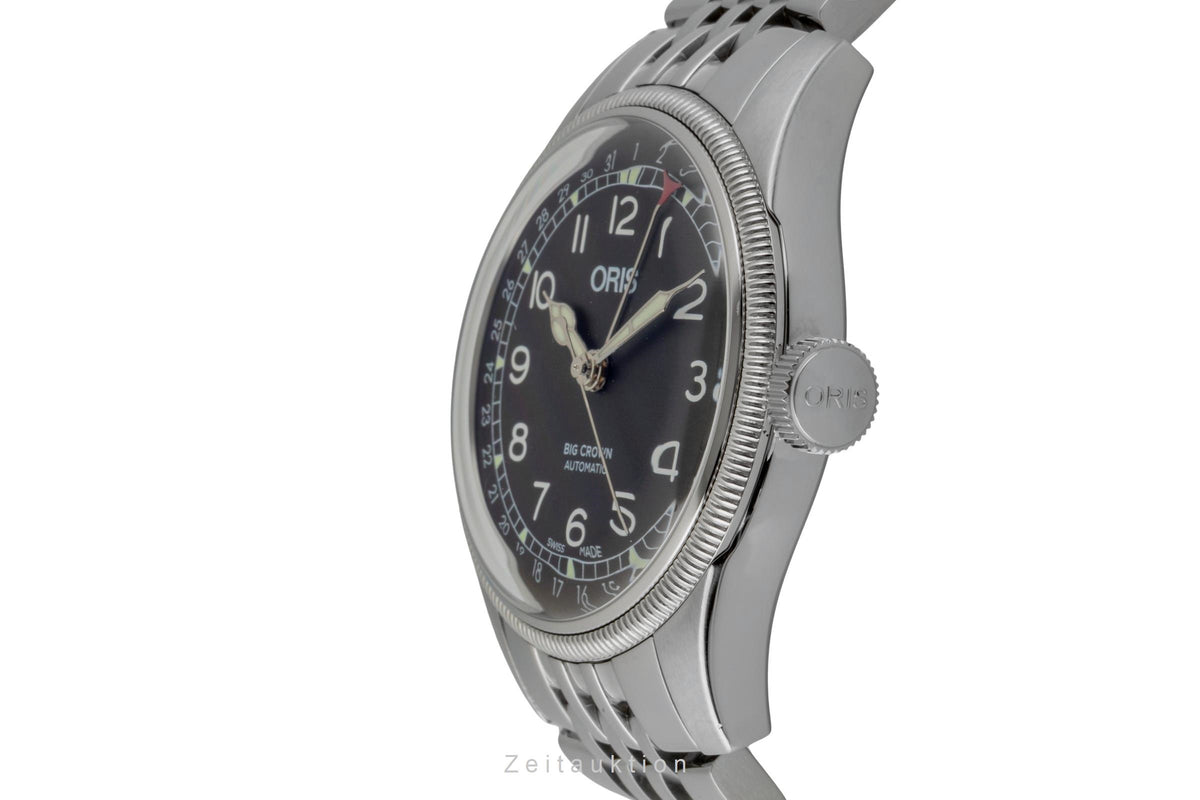 Oris Big Crown Pointer Date Stahl Automatik Ref 01 754 7741 4064-07 8 20 22 B&P  [2606005]