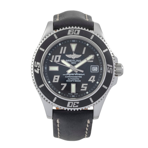 Breitling Superocean 42 Black Dial Edelstahl Automatik Herrenuhr Ref. A17364  [2606009]