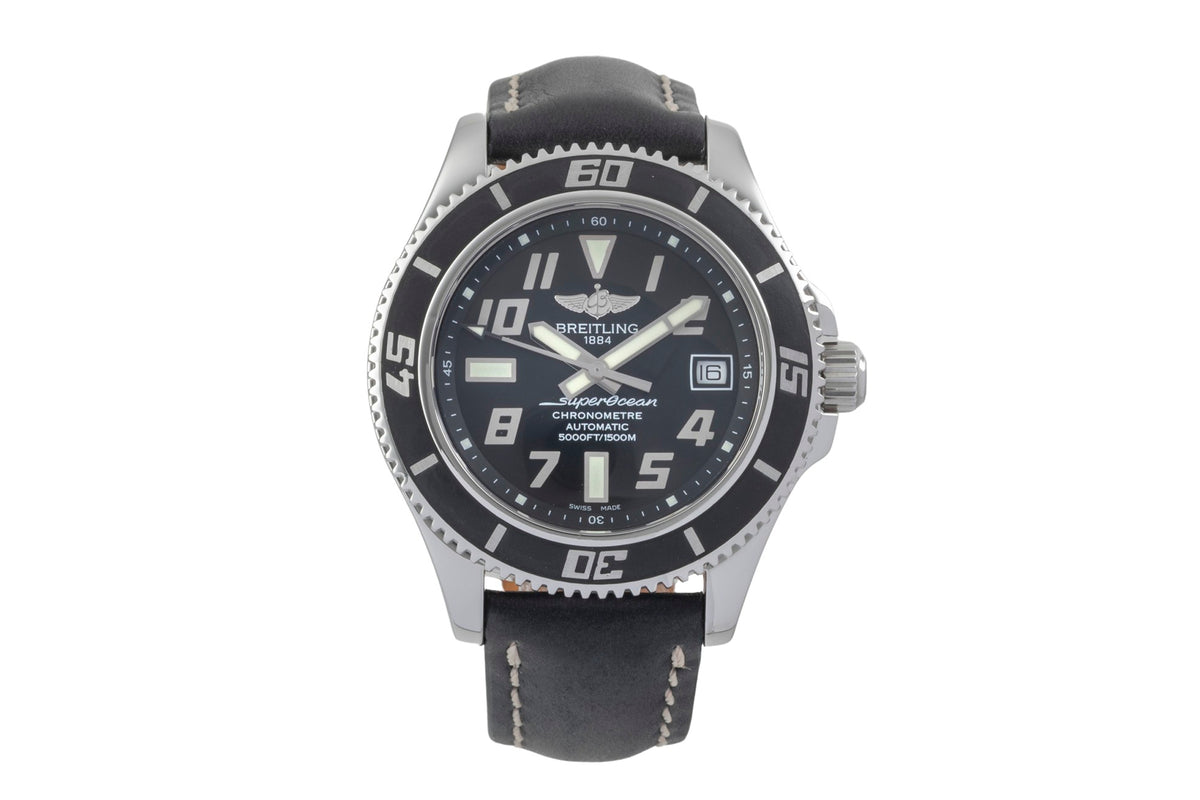 Breitling Superocean acciaio automatismo orologio da uomo A17364  [2606009]