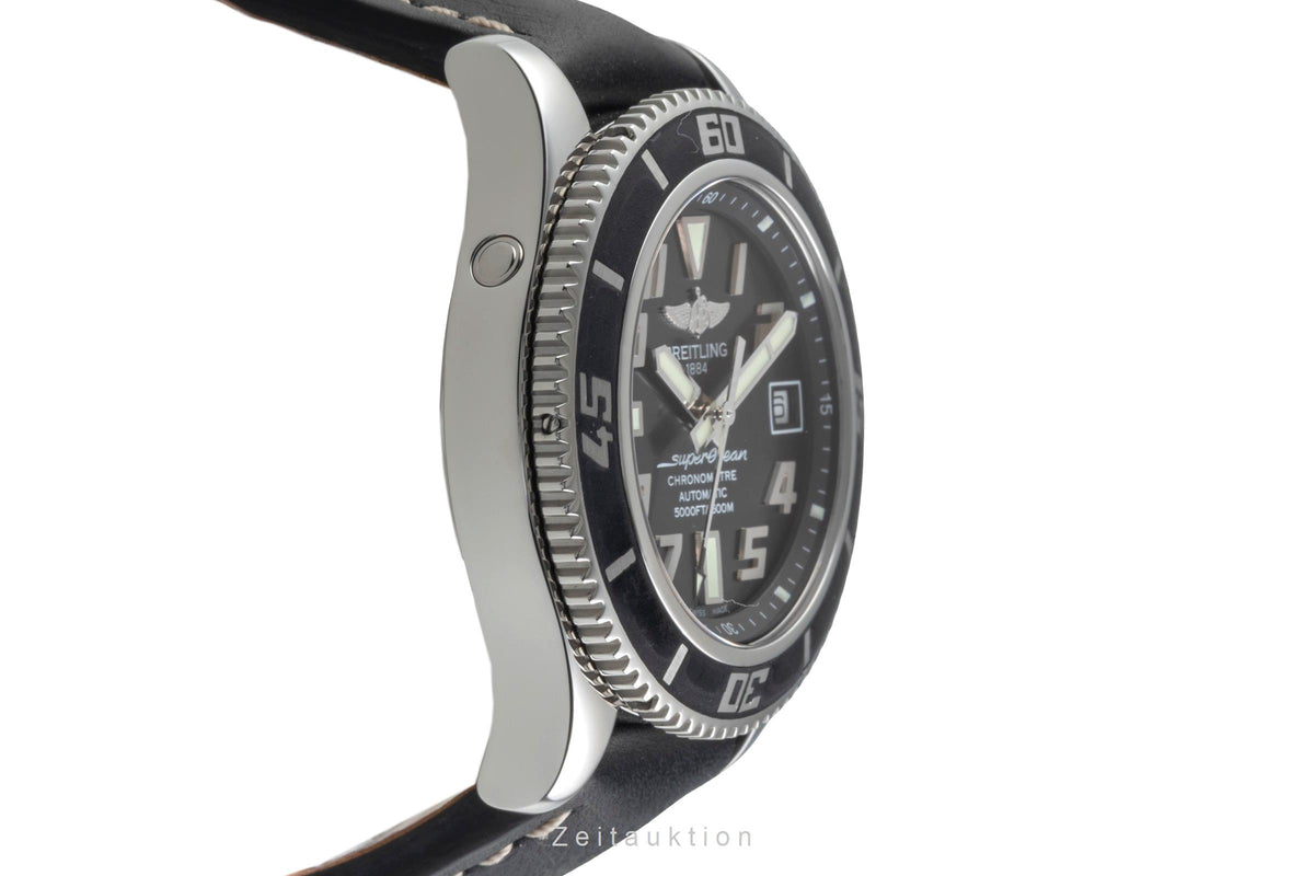 Breitling Superocean 42 Black Dial Edelstahl Automatik Herrenuhr Ref. A17364  [2606009]