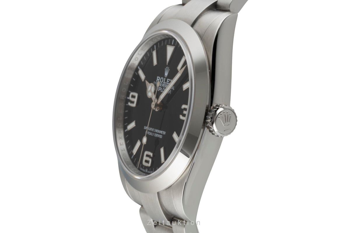Rolex Explorer steel automatic men's watch 224270  [2606010]