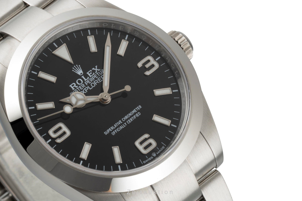 Rolex Explorer steel automatic men's watch 224270  [2606010]