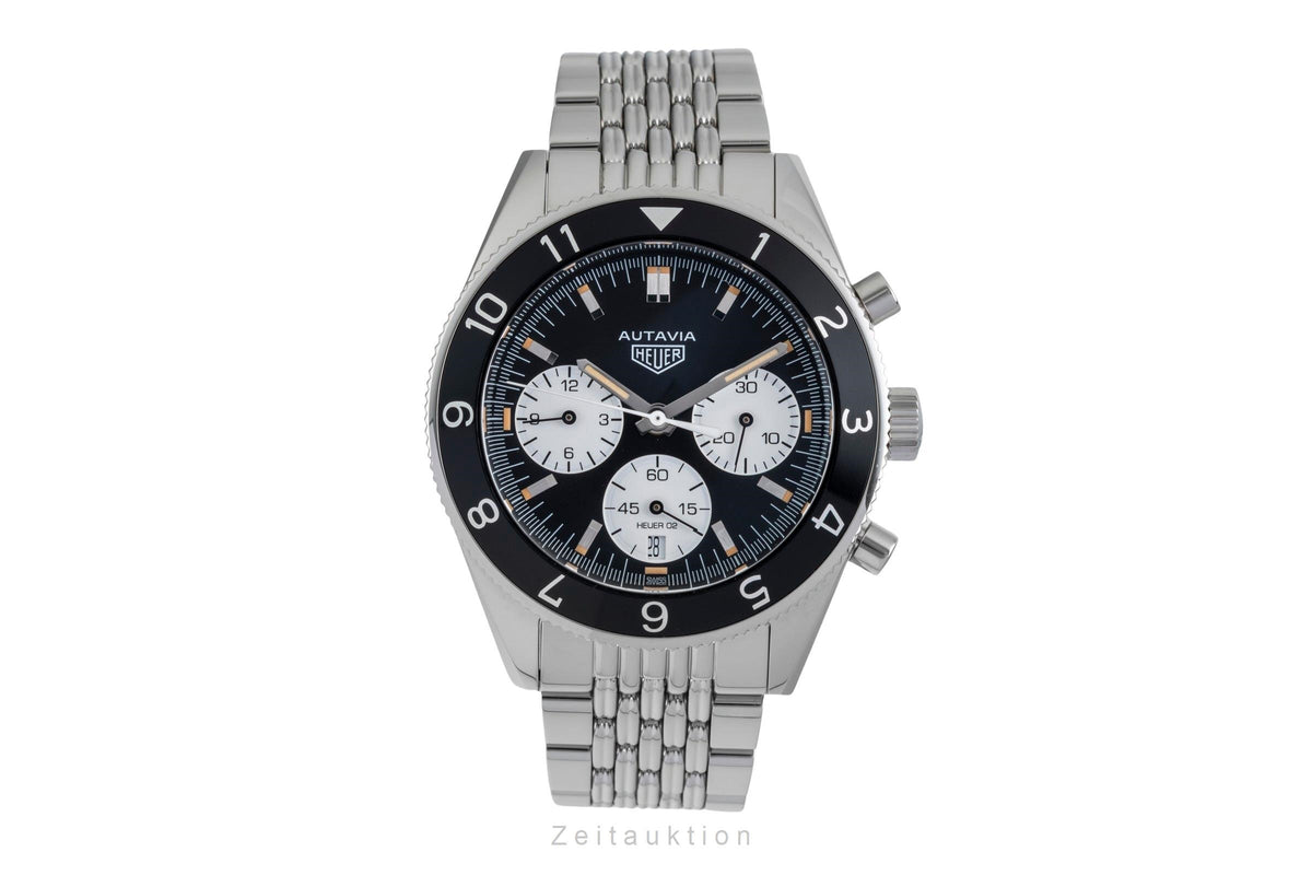 Tag Heuer Autavia Heritage Chronograph Automatik CBE2110.BA0687 B&P 2021 [2606011]
