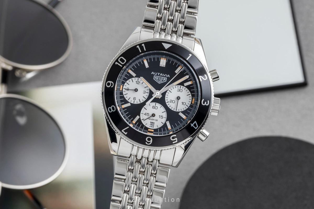 Tag Heuer Autavia Heritage Chronograph Automatik CBE2110.BA0687 B&P 2021 [2606011]