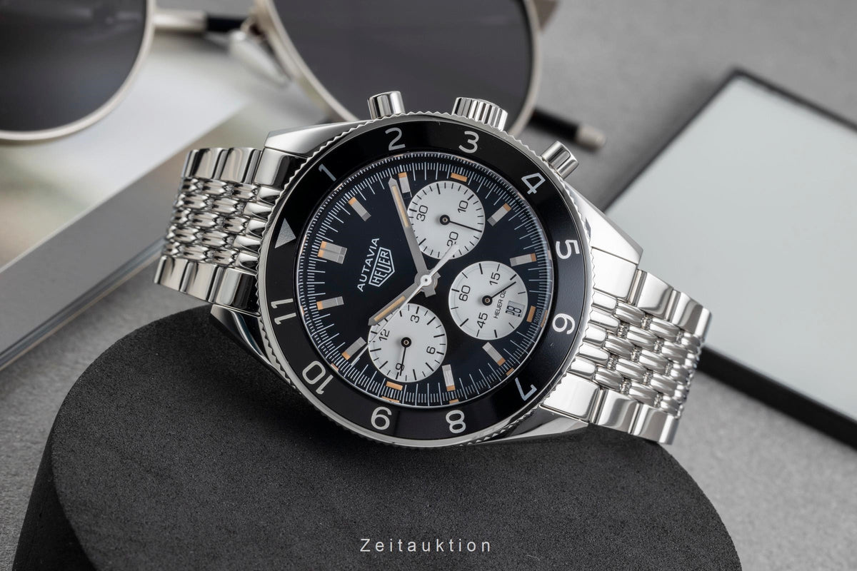 Tag Heuer Autavia Heritage Chronograph Automatik CBE2110.BA0687 B&P 2021 [2606011]