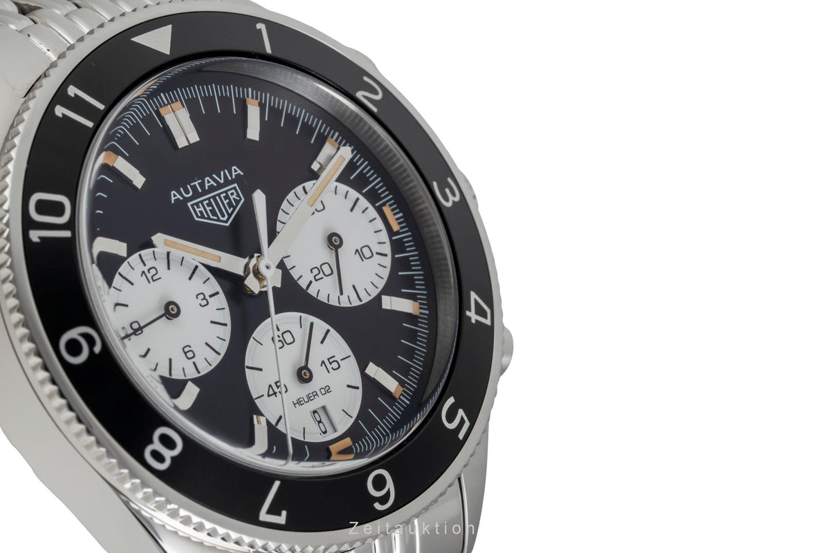 Tag Heuer Autavia Heritage Chronograph Automatik CBE2110.BA0687 B&P 2021 [2606011]