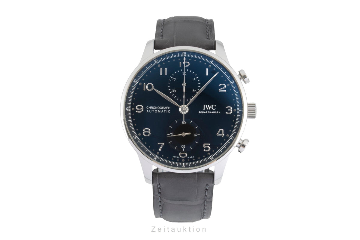 IWC Portugieser cronografo acciaio automatismo orologio da uomo IW371609  [2606018]