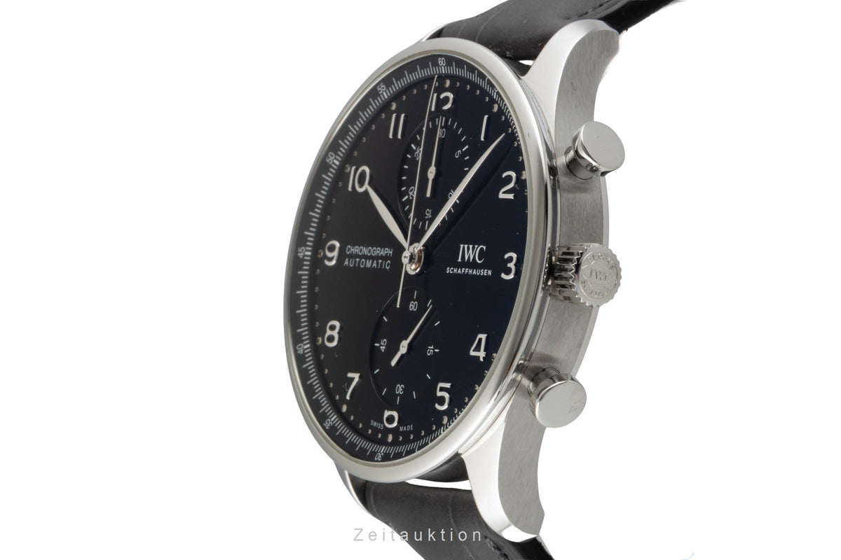 IWC Portugieser cronografo acciaio automatismo orologio da uomo IW371609  [2606018]