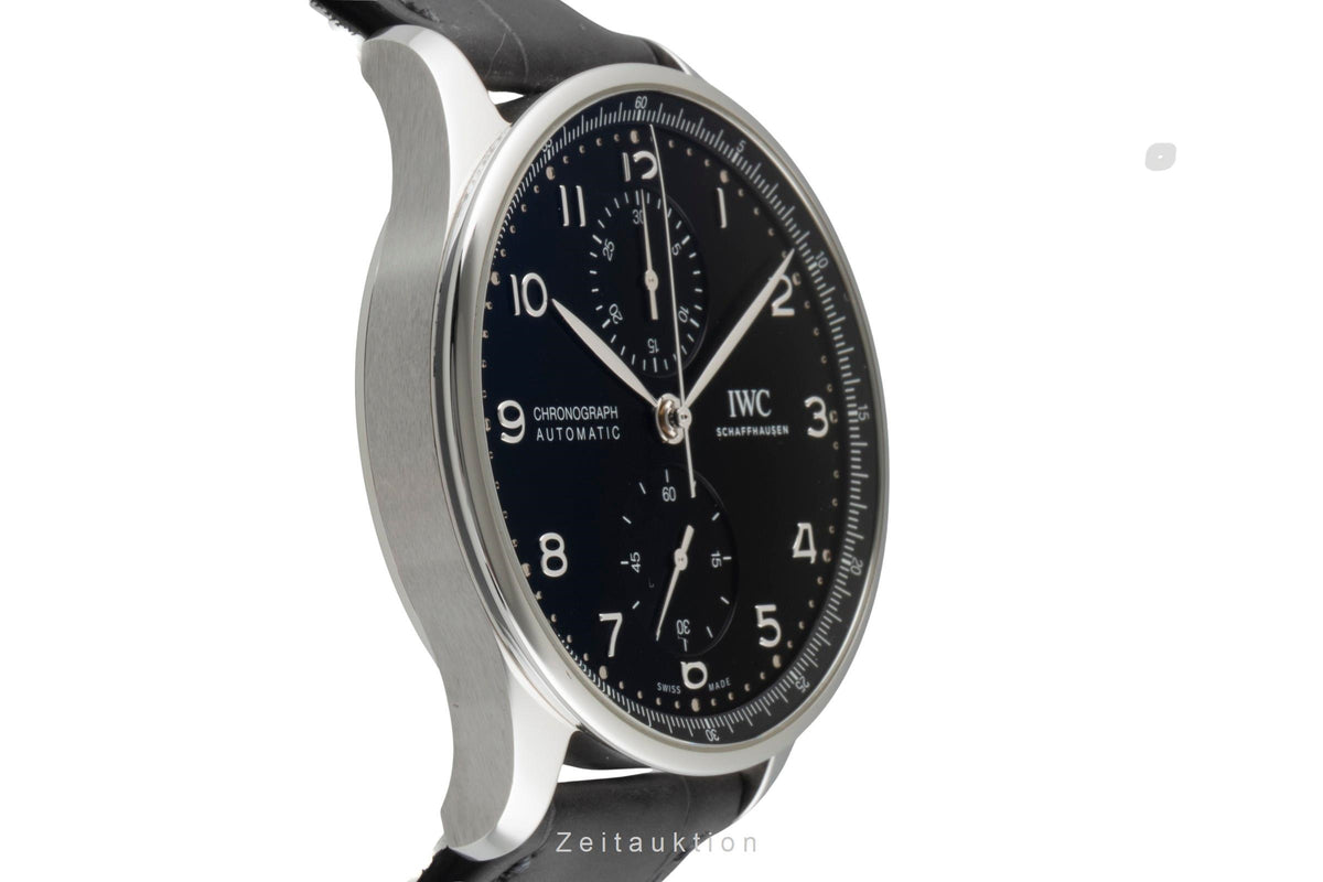 IWC Portugieser cronografo acciaio automatismo orologio da uomo IW371609  [2606018]