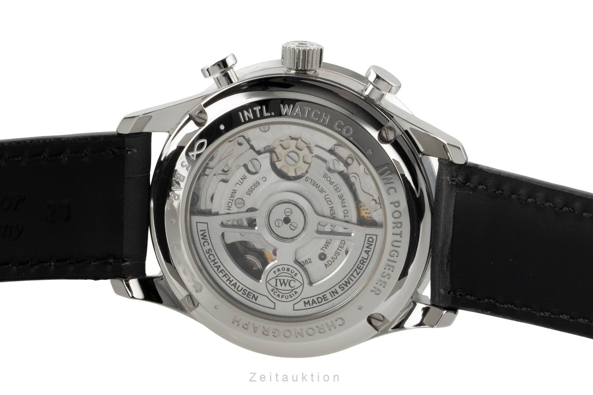 IWC Portugieser cronografo acciaio automatismo orologio da uomo IW371609  [2606018]