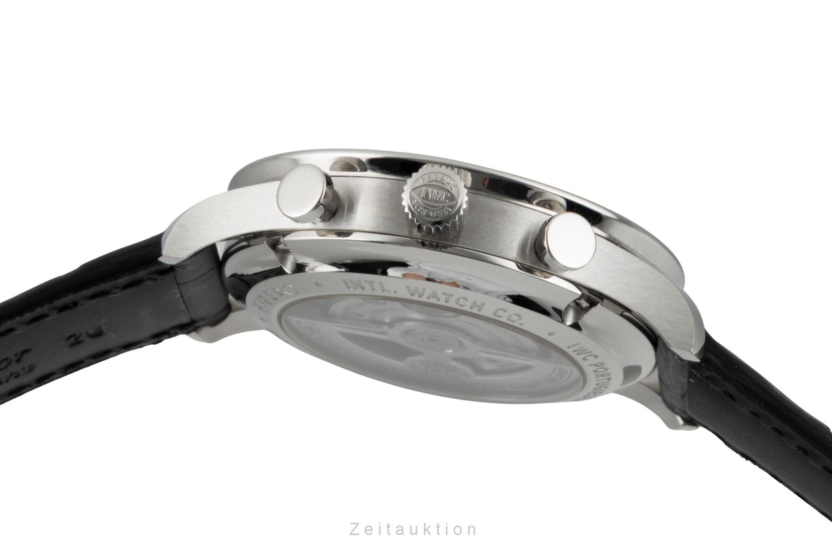 IWC Portugieser cronografo acciaio automatismo orologio da uomo IW371609  [2606018]