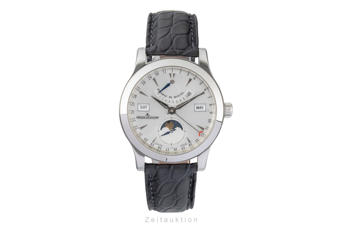 Jaeger LeCoultre Master Calendar steel automatic men's watch Q151812A  [2606021]