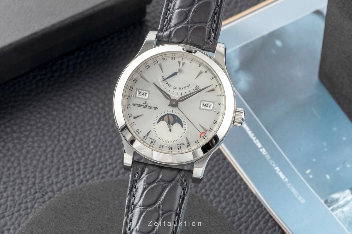Jaeger LeCoultre Master Calendar steel automatic men's watch Q151812A  [2606021]